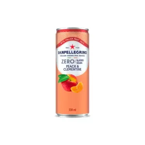 Sanpellegrino Zero broskyňa a mandarínka 330ml