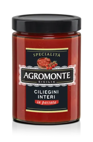 Agromonte celé cherry paradajky v passate zo cherry paradajok 560g