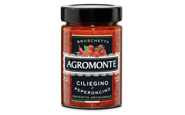 Agromonte Bruschetta so cherry paradajkami a chilli 200g