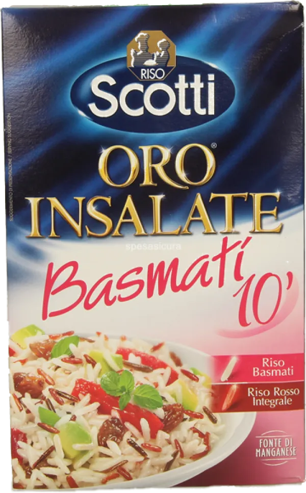 Riso Scotti Oro Insalate zmes celozrnej červenej a basmati ryže 800g