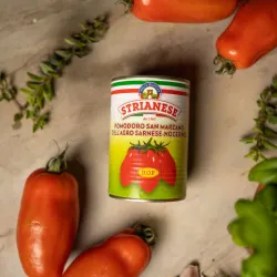 Strianese celé lúpané paradajky San Marzano DOP 400g thumbnail-2