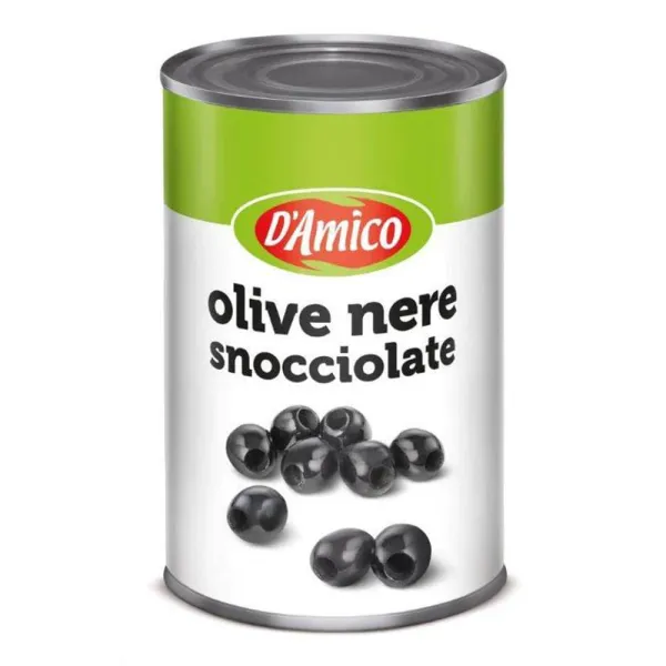 D´Amico čierne olivy bez kôstky 4,1kg
