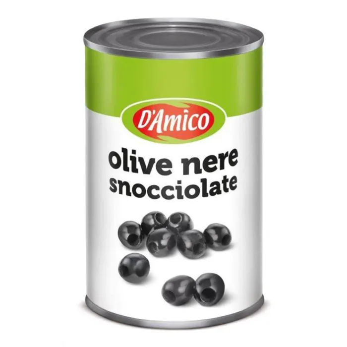D´Amico čierne olivy bez kôstky 4,1kg
