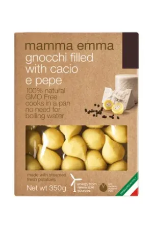 Mamma Emma Gnocchi so syrom Pecorino a čieným korením 350g
