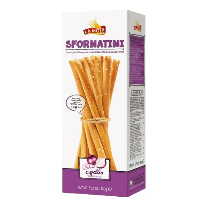 La Mole grissini cibuľové 120g