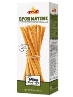 La Mole grissini s čiernymi olivami 120g thumbnail-1