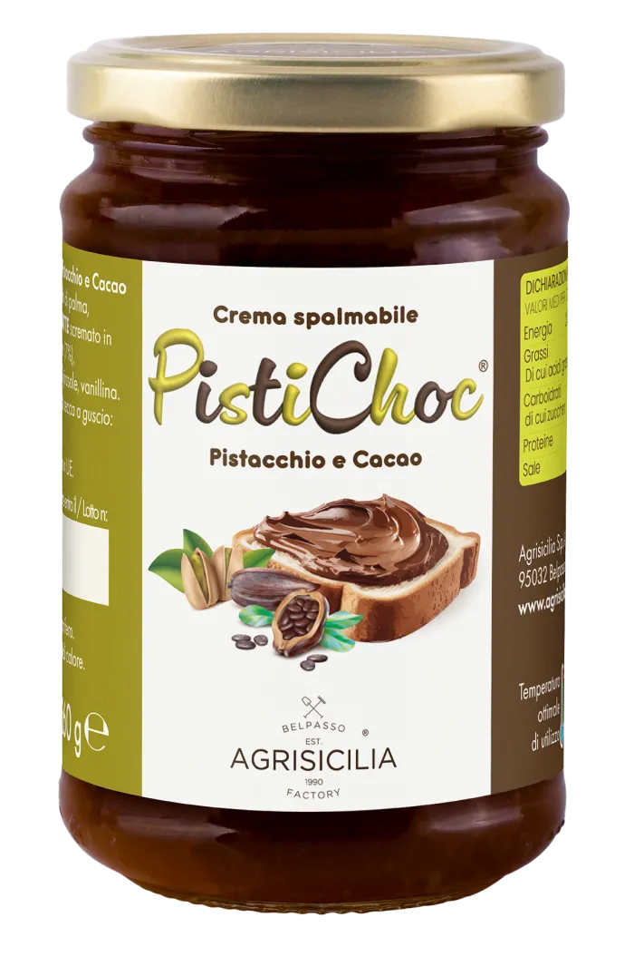 Agrisicilia PistiChoc pistáciovo-kakaová nátierka 340g