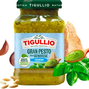 Tigullio krémové pesto genovese 190g