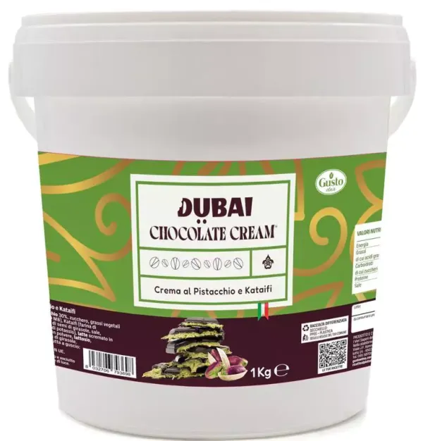 Gusto nátierka dubajská čokoláda 1kg