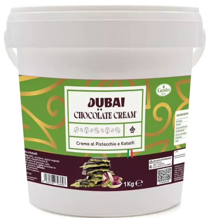 Gusto nátierka dubajská čokoláda 1kg