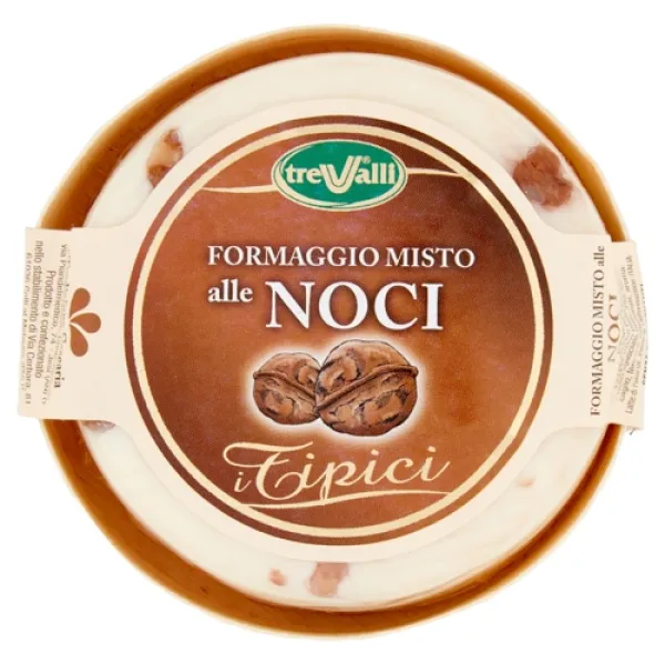 Trevalli čerstvý syr s vlašskými orechami 180g