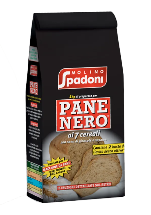 Molino Spadoni talianska zmes na prípravu čierneho chleba 1kg