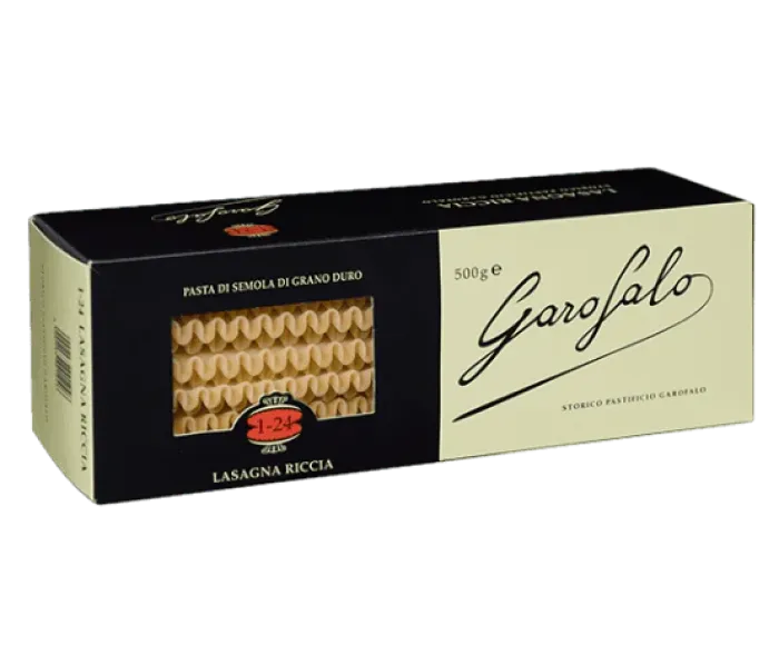 Garofalo semolínové cestoviny Lasagna Riccia 500g