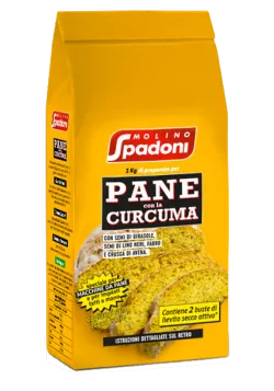 Molino Spadoni talianska chlebová zmes s kurkumou 1kg thumbnail-1