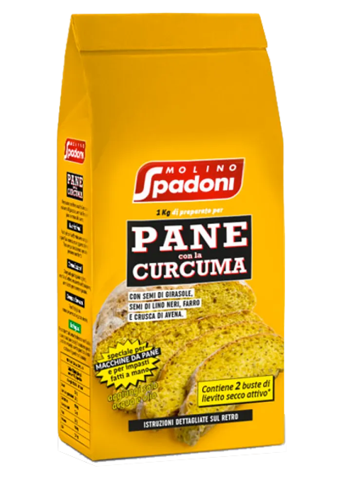 Molino Spadoni talianska chlebová zmes s kurkumou 1kg