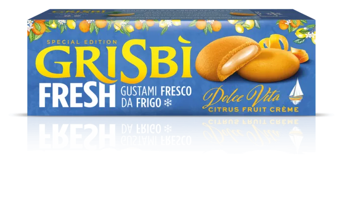 Vicenzi Grisbi sušienky s citrusovou plnkou Dolce Vita 112g