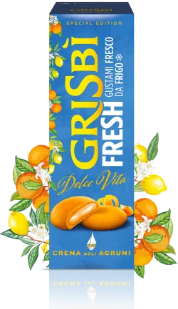 Vicenzi Grisbi sušienky s citrusovou plnkou Dolce Vita 112g thumbnail-2