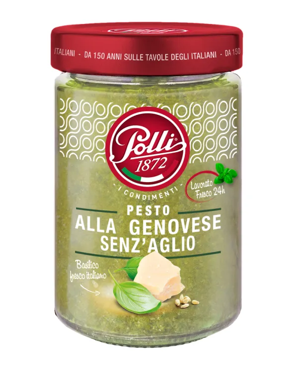 Polli pesto genovese bez cesnaku 190g
