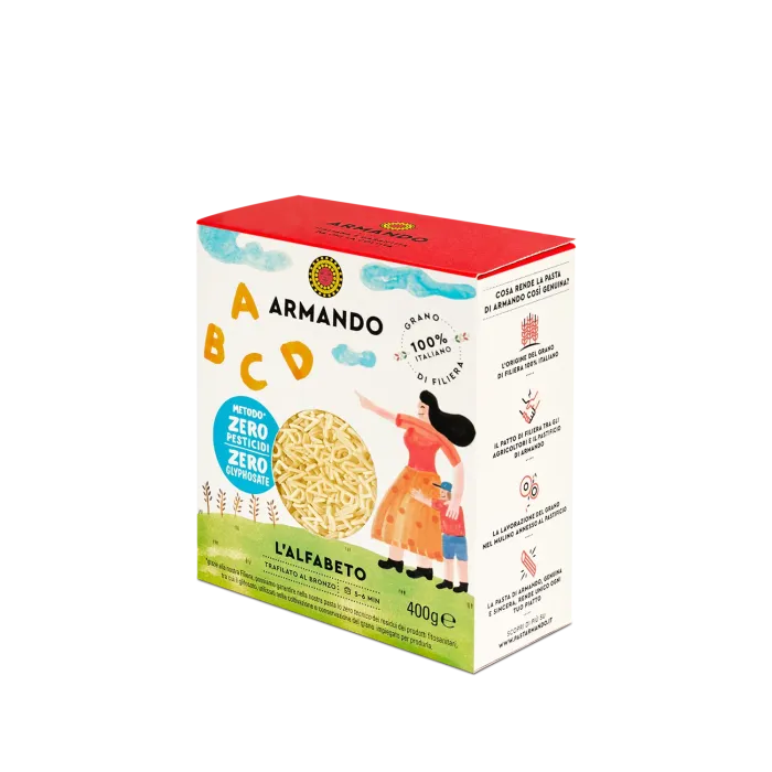 Grano Armando cestovinové písmenka 400g