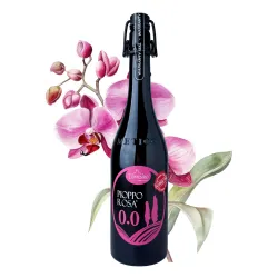 Villa Teresa ružové nealkoholické pološumivé víno z hroznového muštu 0,75l thumbnail-1