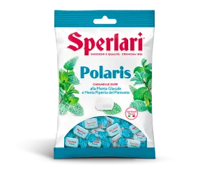 Sperlari Polaris tvrdé cukríky s mätou piepornou z Piemonte 200g