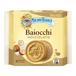Mulino Bianco Baiocchi s lieskovcovo-mliečnym krémom 168g thumbnail-1