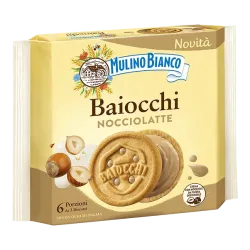 Mulino Bianco Baiocchi s lieskovcovo-mliečnym krémom 168g thumbnail-2