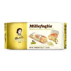 Matilde Vicenzi Millefoglie rolky z lístkového cesta s pistáciovým krémom 125g thumbnail-1
