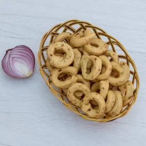 Tesori d’Apulia taralli s príchuťou cibule 400g