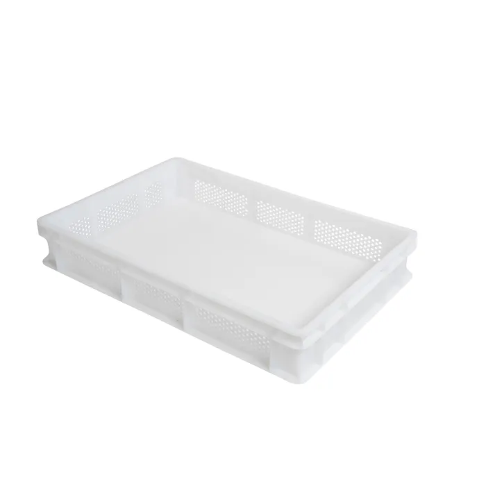 GenusDei biela veľká perforovaná  prepravka na cesto 600×400mm GenusDei biela veľká perforovaná  prepravka na cesto 600×400mm