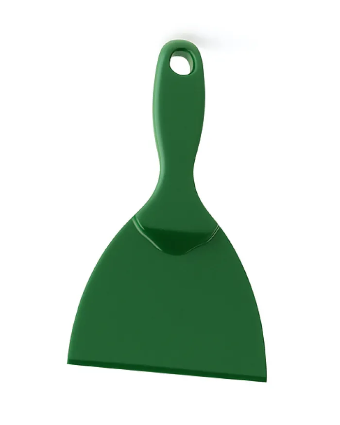 GenusDei zelená plastová  špachtľa na cesto 210x105 mm