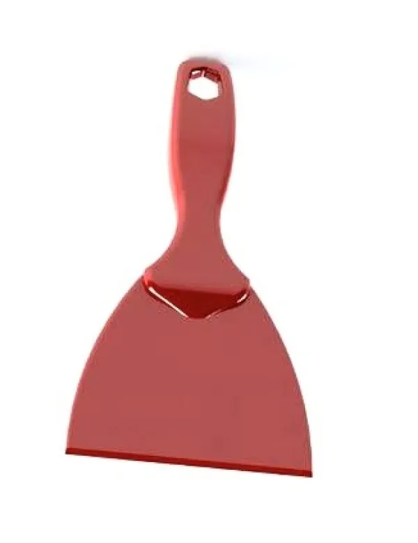 GenusDei červená plastová špachtľa na cesto 210x105 mm