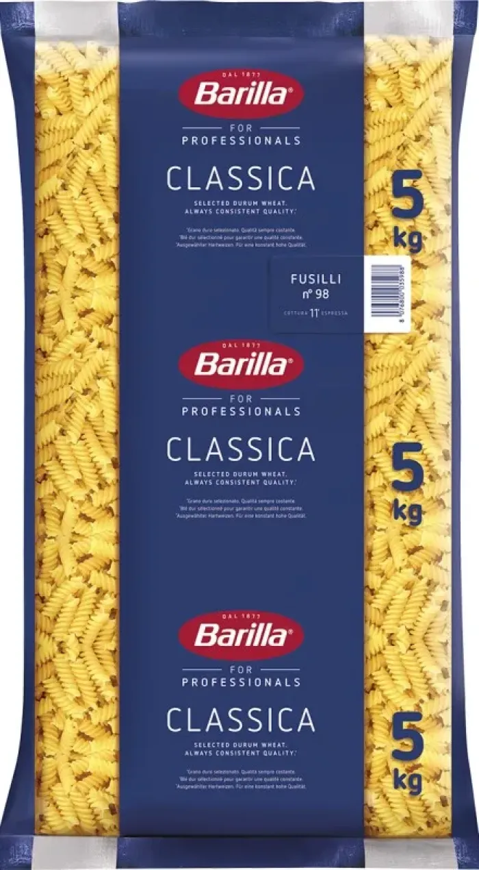 Barilla Fusilli N°98 5 kg