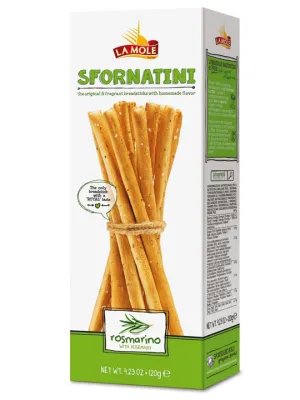 La Mole grissini s rozmarínom 120g