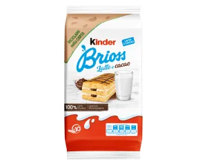 Ferrero Kinder Brioss raňajkové buchtičky s mliekom a  kakaom 280g