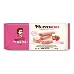 Matilde Vicenzi Vicenzovo dlhé piškóty Savoiardi  s jahodovou príchuťou 200g thumbnail-1