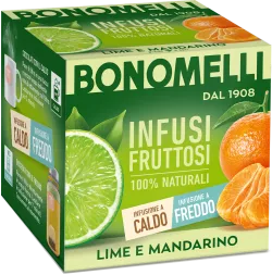 Bonomelli ovocný čaj s príchuťou limetky a mandarínky 24g thumbnail-1