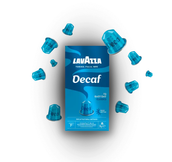 LavAzza kávové kapsule Decaf - bez kofeínu 58g