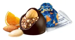 Perugina Baci pralinky s horkou čokoládou a pomarančovými kryštálikmi v krabičke 150g thumbnail-2