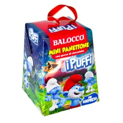 Balocco mini Panettone s kúskami čokolády a prekvapením 90g thumbnail-2