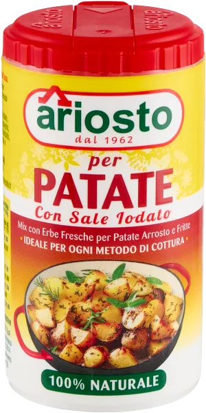 Ariosto zmes korenín na pečené zemiaky s jódovanou soľou 80g