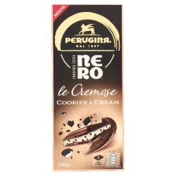 Perugina horká čokoláda s krémom a kúskami sušienok 100g thumbnail-1