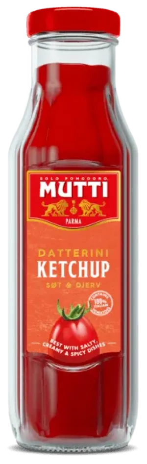 Mutti  kečup z paradajok Datterini 300g