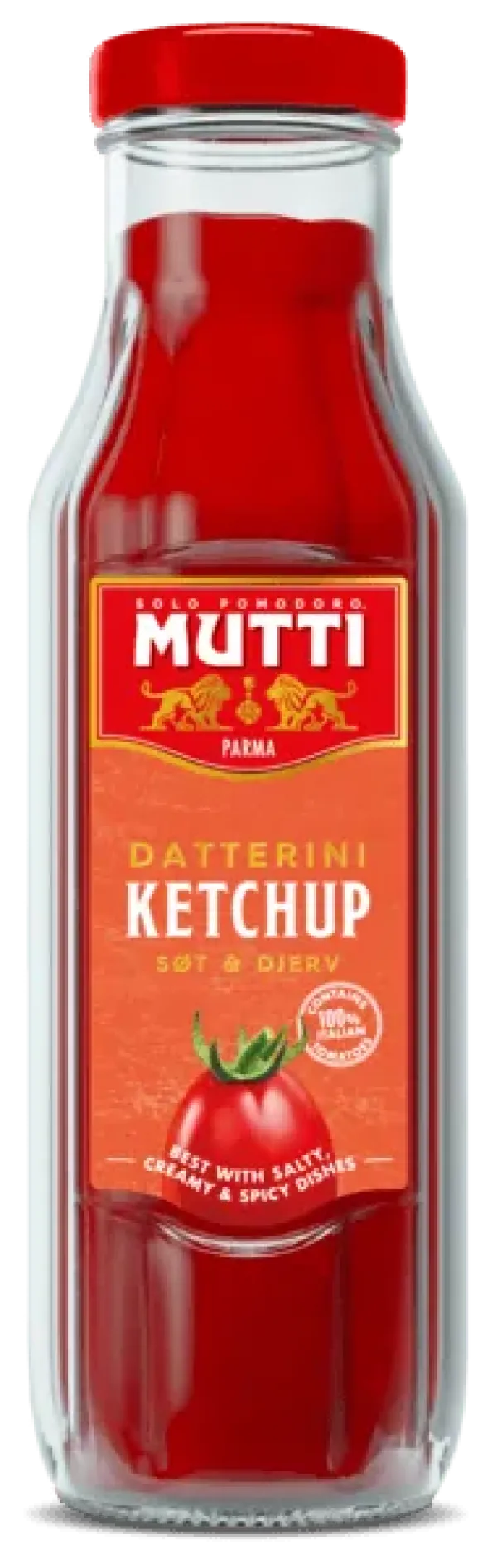 Mutti  kečup z paradajok Datterini 300g