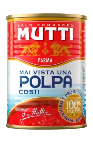 Mutti krájané paradajky La Polpa  400g