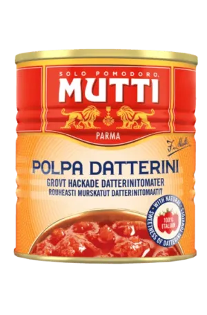 Mutti krájané paradajky Datterini 300g