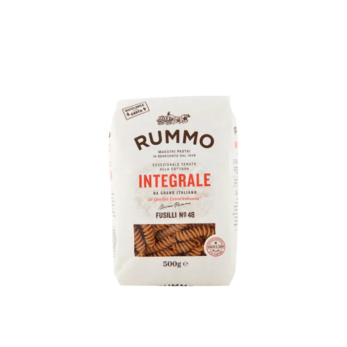 Rummo celozrnné Fusilli 500g Rummo celozrnné Fusilli 500g
