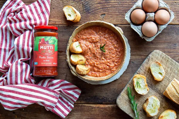 Mutti paradajková omáčka s bazalkou 400g