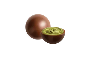 Maxtris Boule pralinky z mliečnej čokolády s pistáciovou náplňou 150g