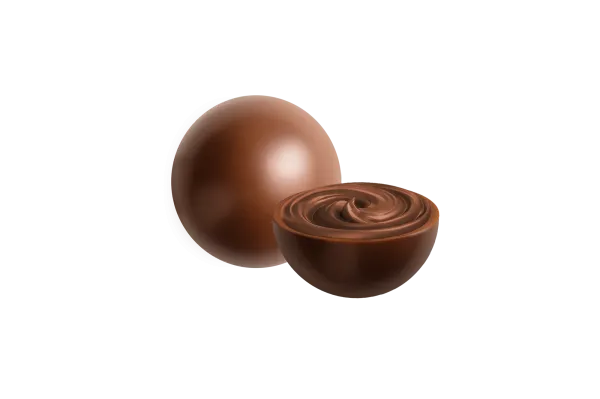 Maxtris Boule pralinky z mliečnej čokolády s náplňou z mliečnej čokolády 180g